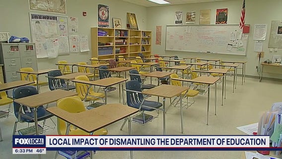 Local impact of dismantling the Department of Education