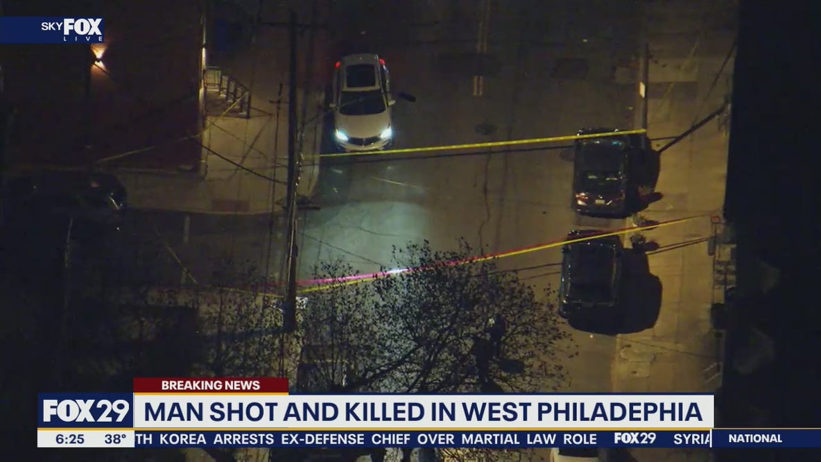 Man shot and killed in West Philadelphia