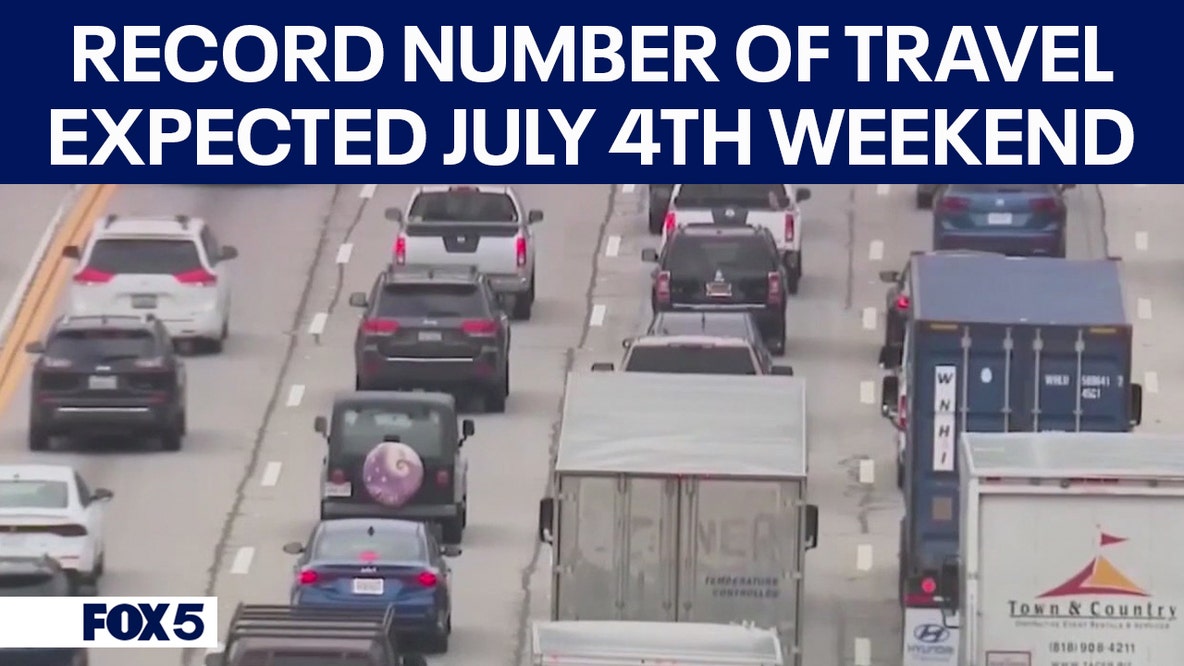 DC region braces for record travel over July 4th holiday