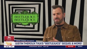 Justin Theroux talks "Beetlejuice Beetlejuice" and more!