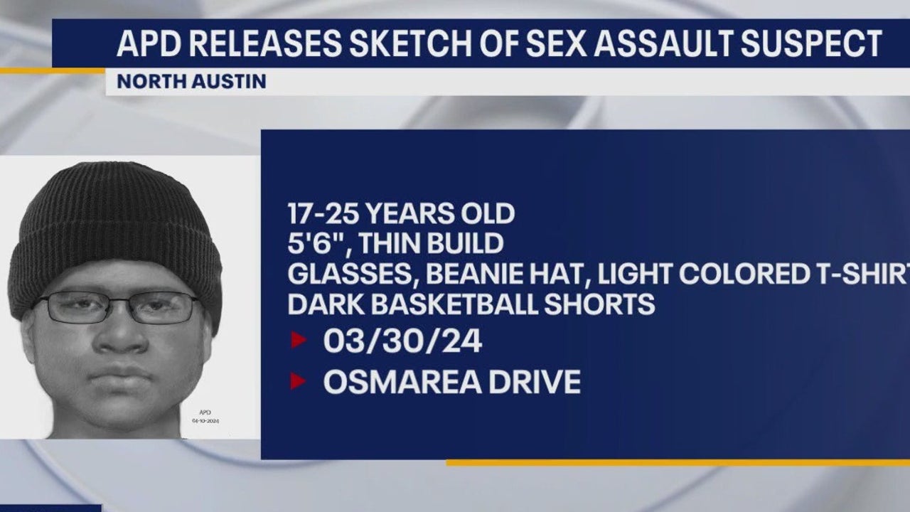 APD releases sketch of sex assault suspect