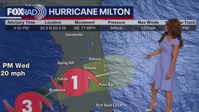 Hurricane Milton's landfall imminent in Florida | FOX 26 Tropical Weather Forecast