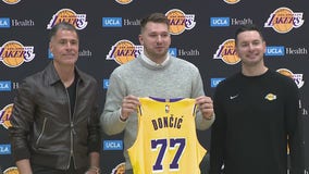 Luka Doncic at Lakers press conference: Trade from Mavs 'a big shock'