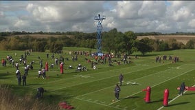 Bears begin practices on London, trying to simulate a normal week