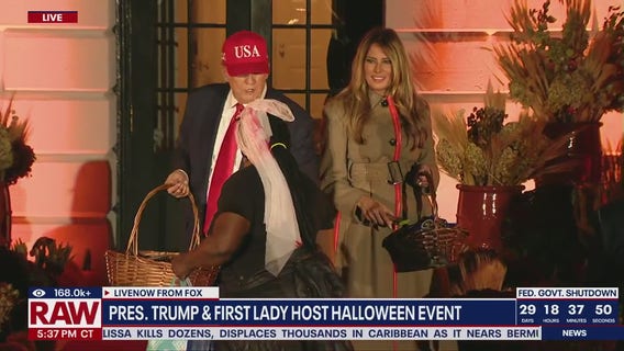 Trump and First Lady host Halloween event