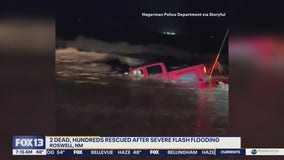 Hundreds rescued after deadly flash flood in NM