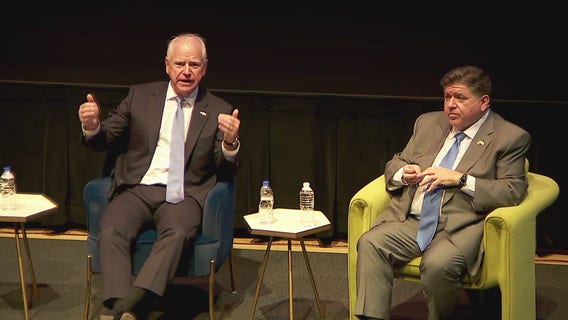 Govs. Walz, Pritzker discuss Trump, federal government at Star Tribune summit