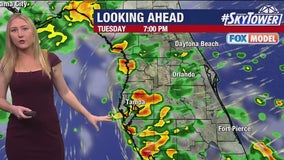 Tampa weather | sea breezes colliding, leave rain