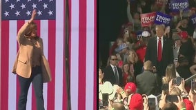 Harris, Trump campaign in North Carolina