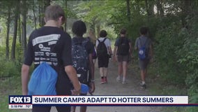 Summer camps adapt to hotter summer