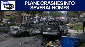 Carnage as jet crashes into neighborhood l FOX 10 Talks