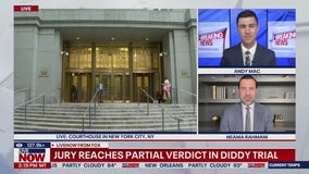 Jury reaches partial verdict in Diddy trial