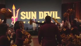 ASU football team honored for big conference win