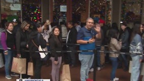 Holiday shoppers hit The Citadel in Commerce