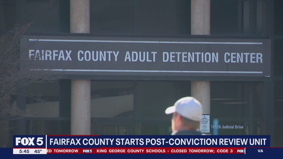 Conviction Integrity Unit to review felony cases in Fairfax County