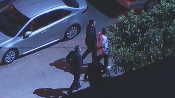 LAPD in pursuit from downtown to Hollywood