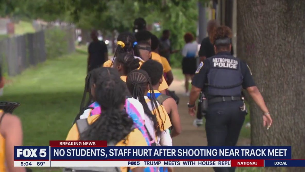 No students hurt in shooting near DC elementary school track meet