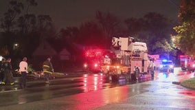 Detroit firefighter injured by driver at scene of downed power lines