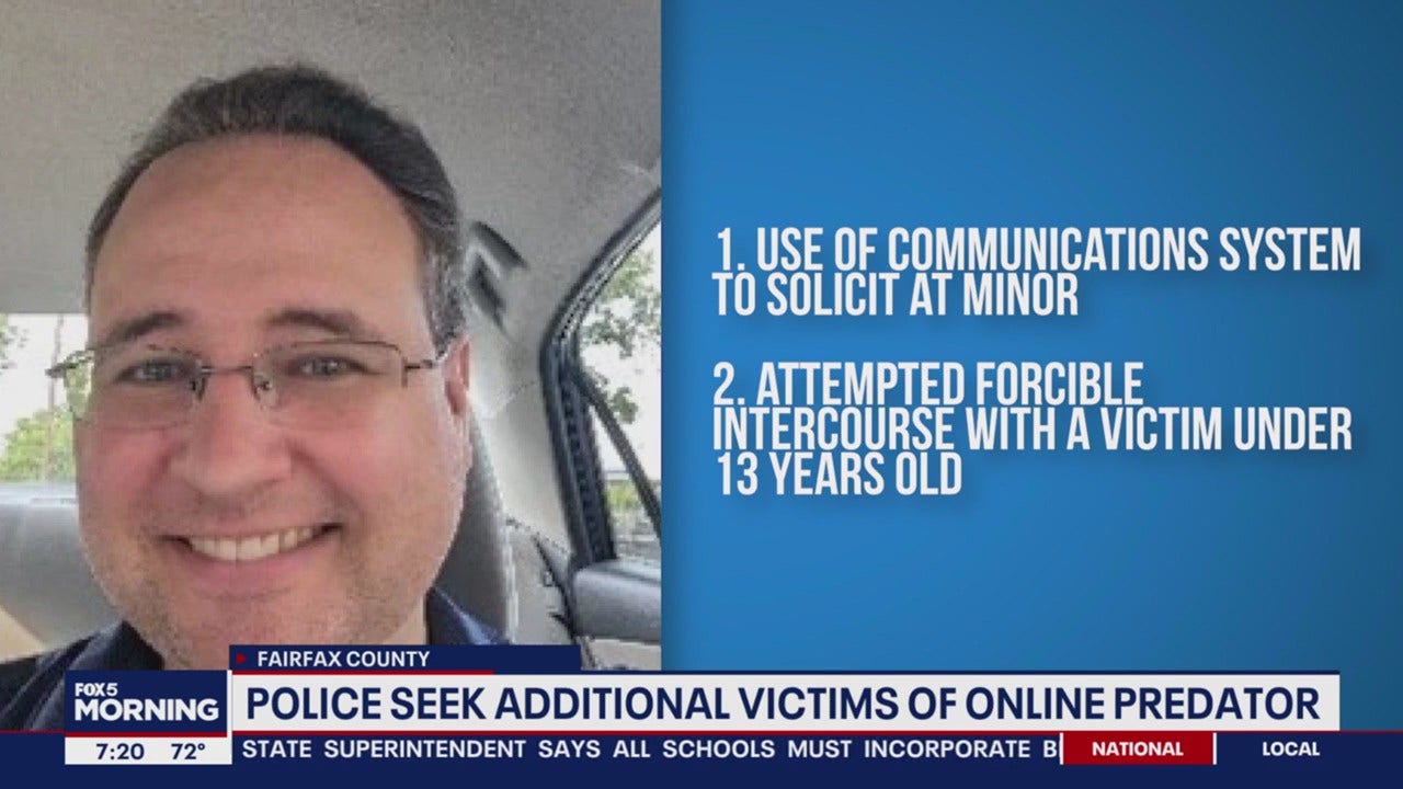 Police Search For Additional Victims Of Online Predator Fox 5 Dc