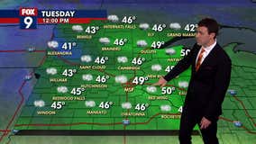 MN weather: Sporadic flurries, blustery Wednesday