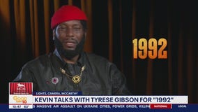 Tyrese Gibson and Scott Eastwood interview for "1992"