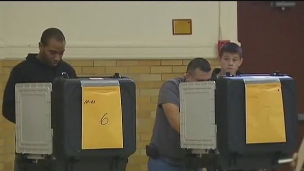 Record-breaking wave of early voters hit the polls in Houston