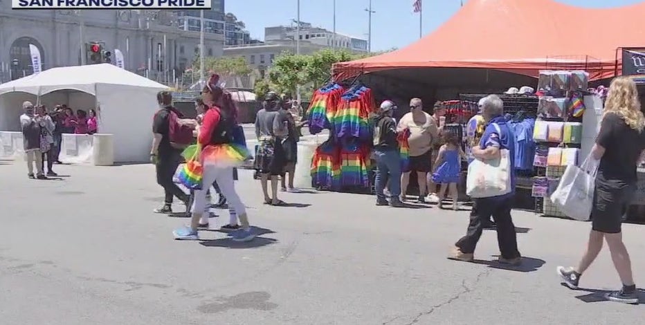 Pride Weekend bringing in business boom as 1 million people gather in SF