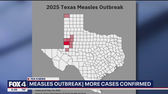 Texas Measles outbreak 2025: 124 cases identified