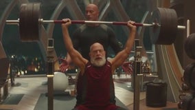 J.K. Simmons is Santa Claus and is joined by Dwayne Johnson in the new Christmas action movie, 'Red One'