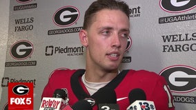 Carson Beck Talks 31-13 Win Over Auburn