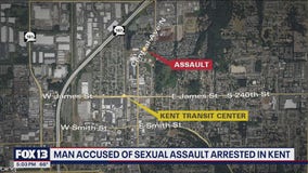 Man accused of sexual assault arrested in Kent