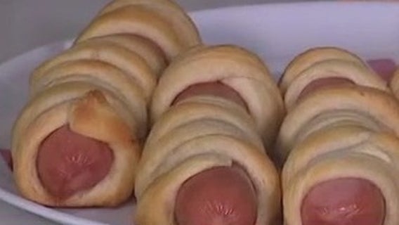 Mummy dogs Halloween recipe from Tierra Neubaum