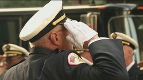 Chicago firefighters remember 9/11 with moment of silence