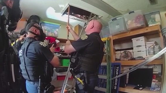 Police say man hid in attic of Orlando apartment complex storage unit