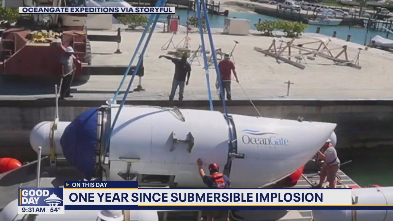 One year since deadly submersible implosion | FOX 13 Seattle