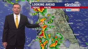 Tampa weather: Thunderstorms developing