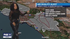 Air Quality Alert: Run purifier amid fires