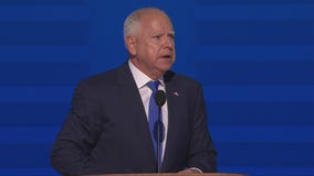 DNC 2024: Minnesota Gov. Tim Walz speaks in Chicago