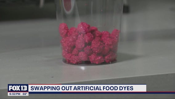 Businesses swapping out artificial food dyes