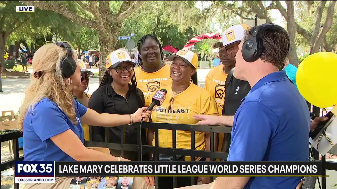 Lake Mary Little League World Series Parade: Teraj Anderson's family