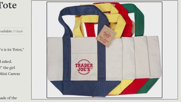 Viral Trader Joe's mini tote bags return