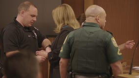 VIDEO: Laurie Shaver handcuffed after guilty verdict