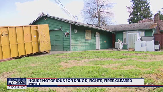 Everett, WA home notorious for fights, dog abuse and drugs cleared
