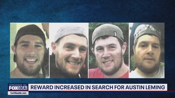 Reward increased in search for Austin Leming