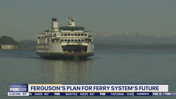 WA Gov. Ferguson expected to announce plan for future of state's ferries