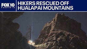 Hikers rescued from Aspen Peak in below-freezing temps