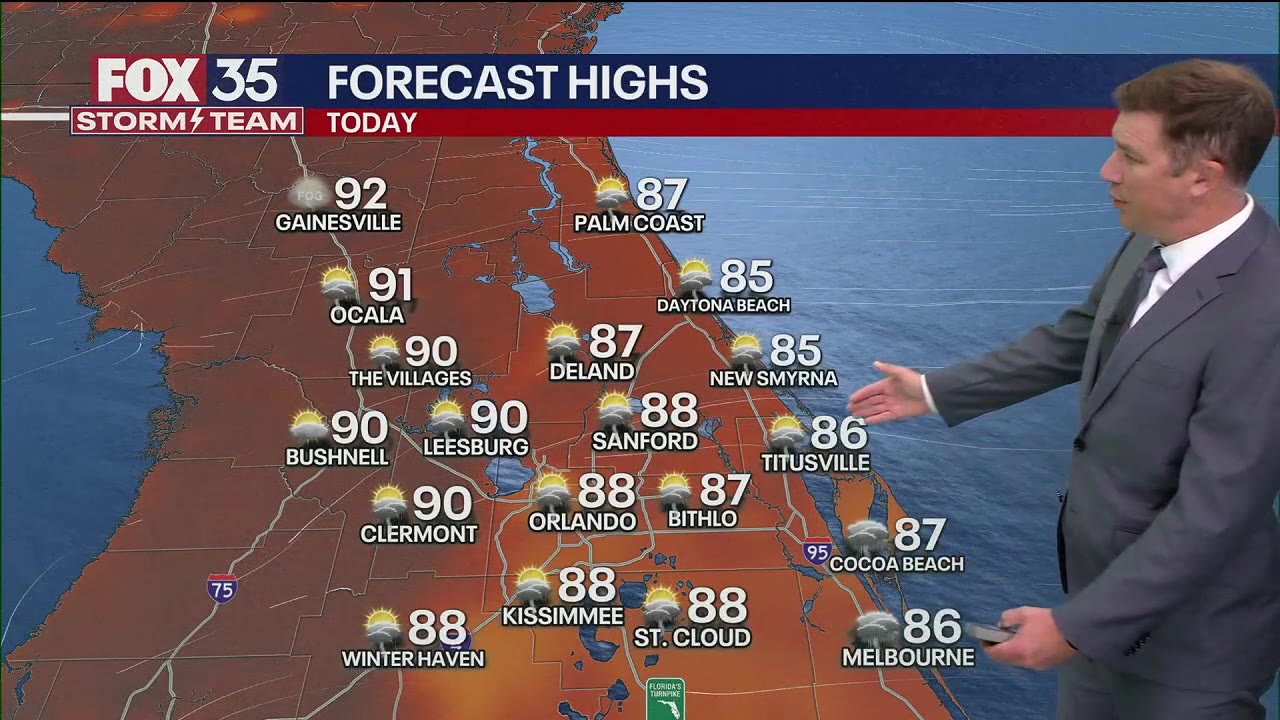 Orlando weather: Strong showers and storms return amid historically wet September