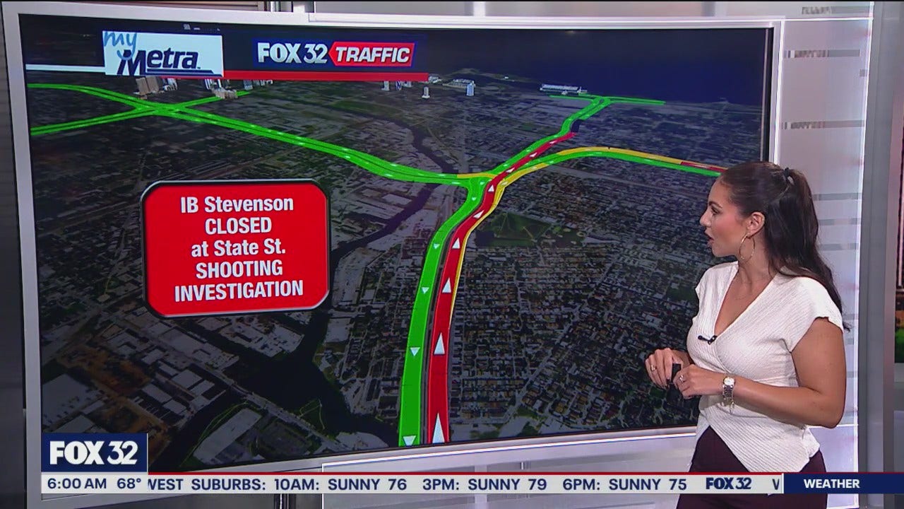 IB Stevenson Expressway closed for shooting investigation | FOX 32 Chicago