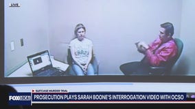 Investigators confront Sarah Boone on alleged lies