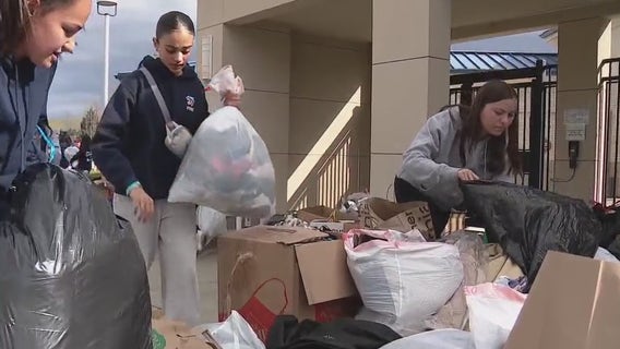 Bay Area middle schoolers organize donation drive for LA wildfire relief